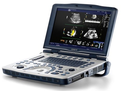 GE Logiq V2 portable ultrasound for urology